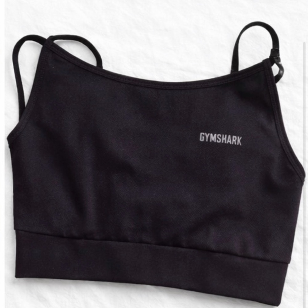 Gymshark Black Athletic Top